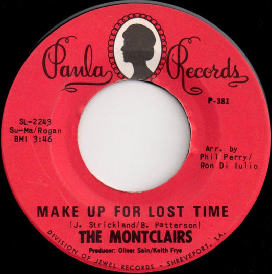 The Montclairs : Make Up For Lost Time (7", Single)
