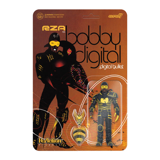 RZA ReAction Figure - Bobby Digital (Digital Bullet)