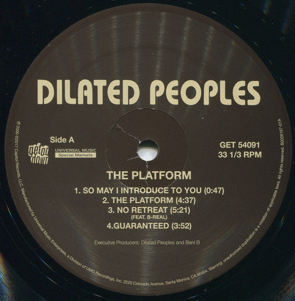 Dilated Peoples : The Platform (2xLP, Album, RE)