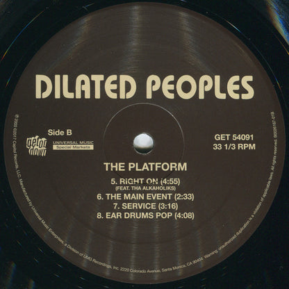 Dilated Peoples : The Platform (2xLP, Album, RE)