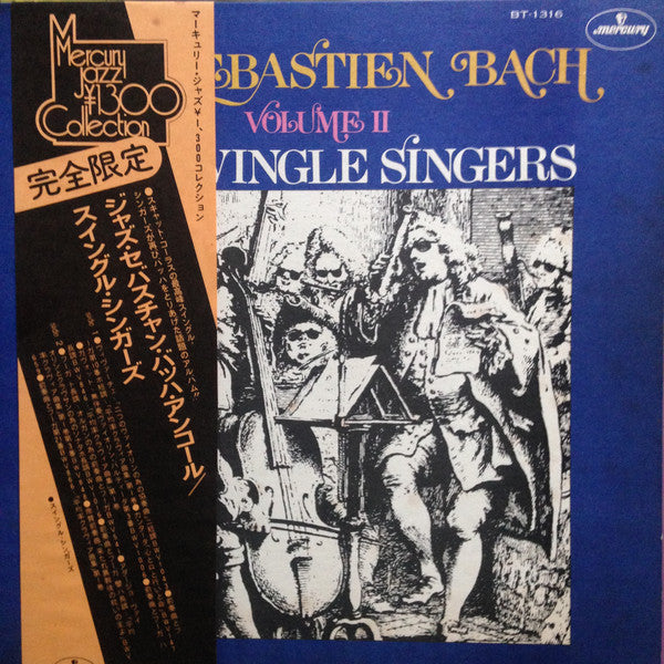 Les Swingle Singers : Jazz Sebastian Bach Volume 2 (LP, Album, RE)