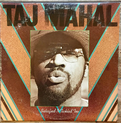 Taj Mahal : Satisfied 'N Tickled Too (LP, Album, Pit)