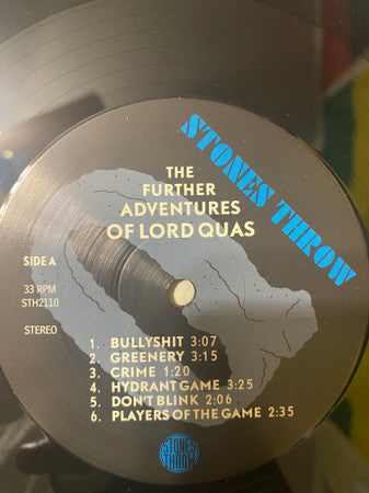 Quasimoto : The Further Adventures Of Lord Quas (2xLP, Album, RE)
