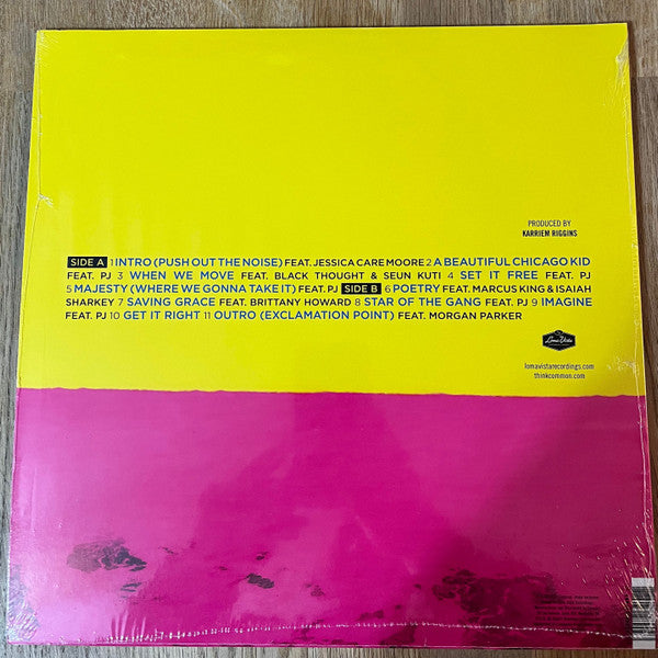 Common : A Beautiful Revolution Pt 2 (LP, Album, Yel)
