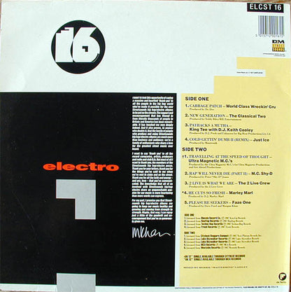 Various : Street Sounds Hip Hop Electro 16 (LP, Comp, Mixed)