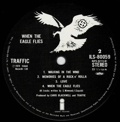 Traffic : When The Eagle Flies (LP, Album)