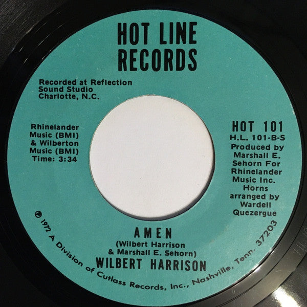 Wilbert Harrison : Get It While You Can / Amen (7", Single, Styrene)