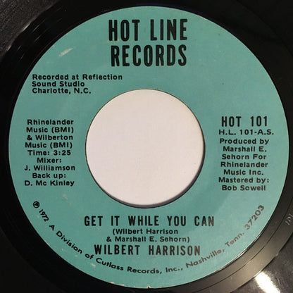 Wilbert Harrison : Get It While You Can / Amen (7", Single, Styrene)