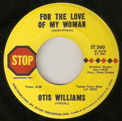 Otis Williams (3) : Ling, Ting, Tong / For The Love Of My Woman (7", Single)