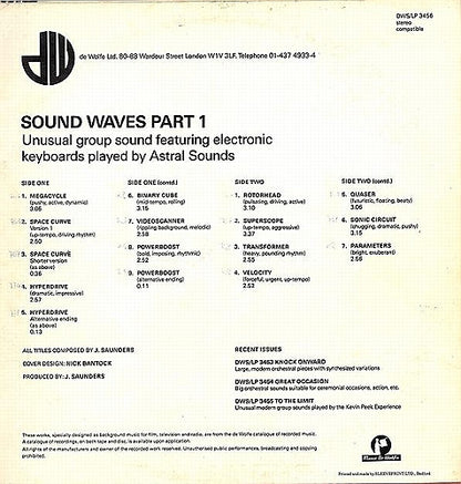 Astral Sounds : Sound Waves Part 1 (LP)